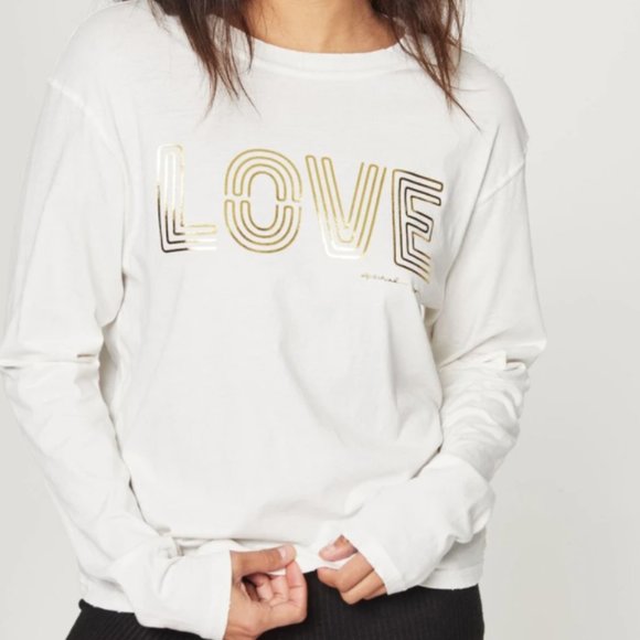 Spiritual Gangster Tops - Love Game Changer Long Sleeve Tee